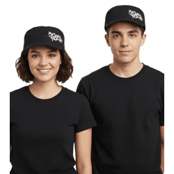 My Chemical Romance Unisex Cap Baumwoll-Cap im millitärischen Schnitt mit leicht gebogenen Schnitt Schwarz/Weiß