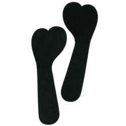 Sole Sister Solemates Stoßdämpfende und atmungsaktive Ballenpolster für High Heels Einlegesohle Schwarz/Grau