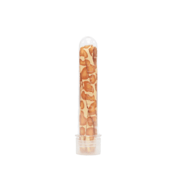 TubeLaces White Flat Schnürsenkel orange/gelb