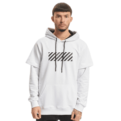 vsct Hybrid 2-in-1 Optic Hoodie, White