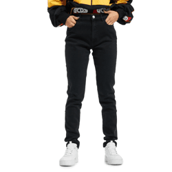 GCDS Skinny Jeans Schwarz