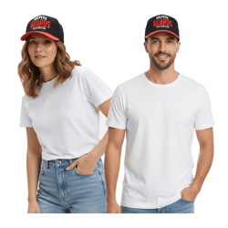 European League Of Football Helvetic Guards Trucker Caps tiefschwarz/tomatenfarben