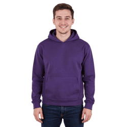European League Of Football Blanko Baumwoll-Hoodies acai