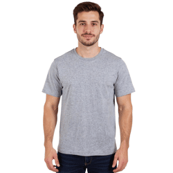 European League Of Football Blanko T-Shirts grau meliert