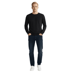 Petrol Industries Riley-5806 Herren Jeans Straight Fit Jeans in der Farbe dunklem Stein
