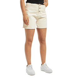 Missguided Kurze Shorts mit Knopfleiste in Weiß