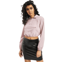 Missguided Kurze, leichte Shell-Jacke mit Fronttasche in Rosa