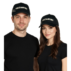 Wolfmother Unisex Rockband Trucker-Cap Baseball-Cap mit Logo-Stickerei Fan-Mütze TC109931WLM Schwarz