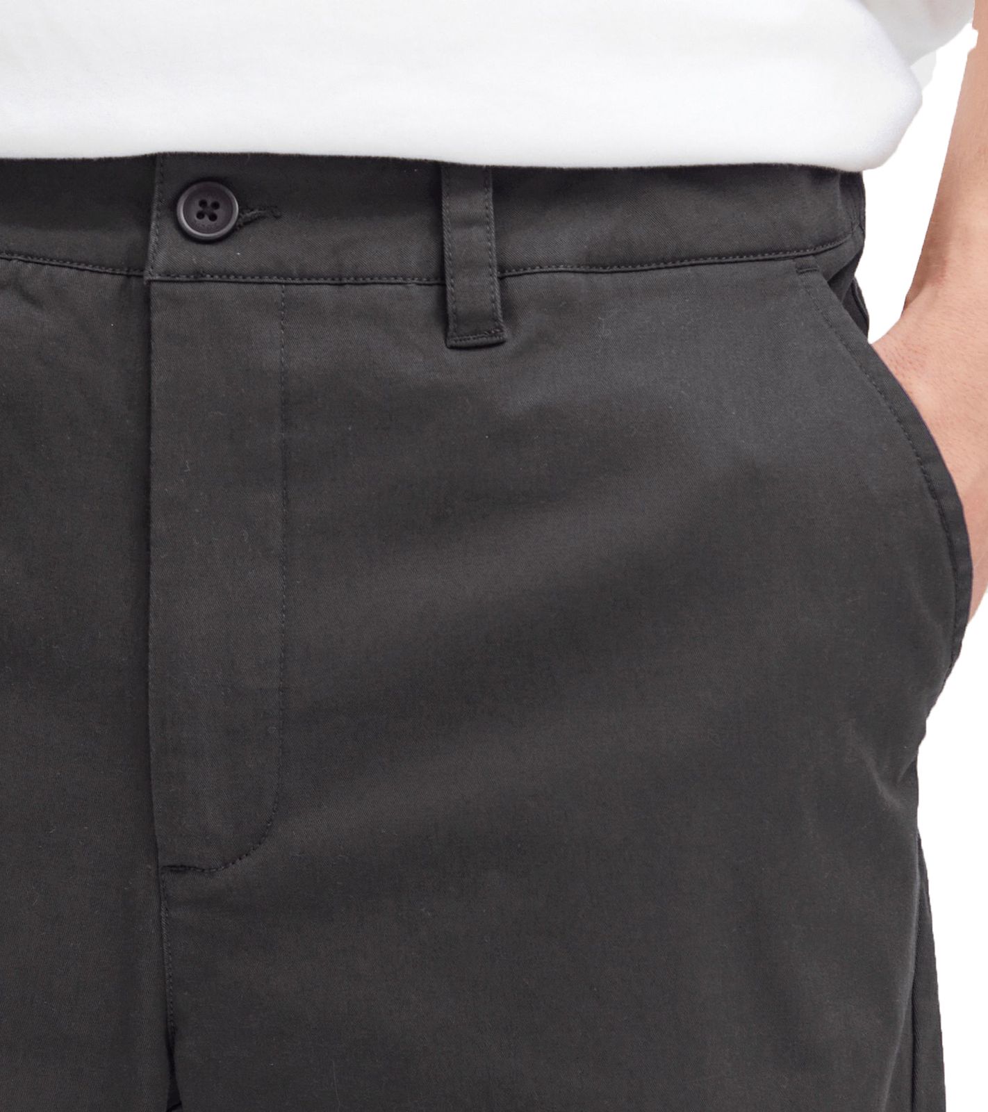 !SOLID Joe Herren Freizeit-Bermuda Chino-Hose Baumwoll-Shorts kurze Hose 21108170 194008 Schwarz