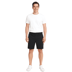 !SOLID Joe Herren Freizeit-Bermuda Chino-Hose Baumwoll-Shorts kurze Hose 21108170 194008 Schwarz