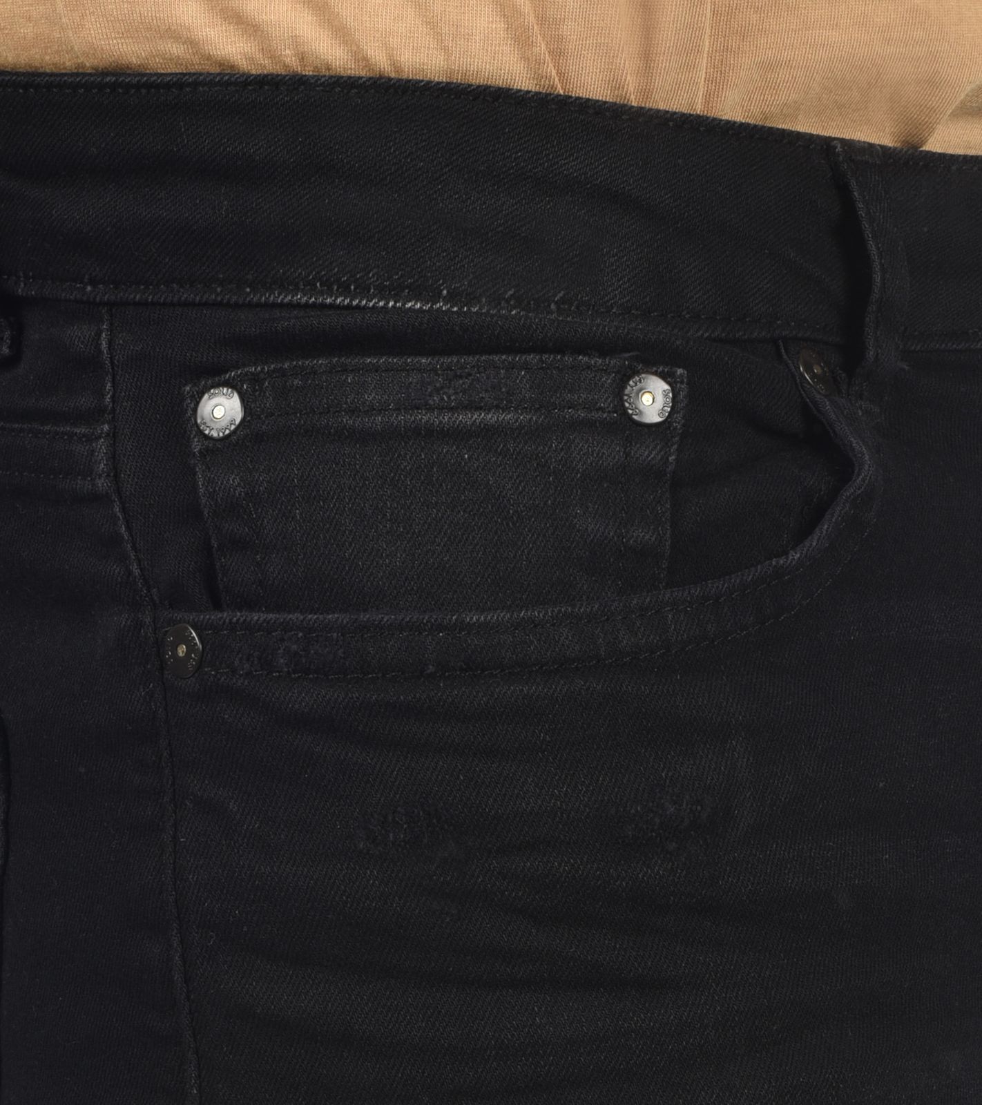 !SOLID Herren Freizeit-Bermuda Denim-Hose Baumwoll-Shorts kurze Hose 21104062 797002 Schwarz