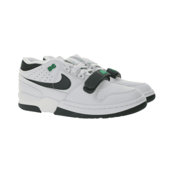 NIKE Alpha Force 88 Herren Basketball-Sneaker Echtleder Turnschuhe im Retro-Look DZ4627-001 Weiß/Schwarz