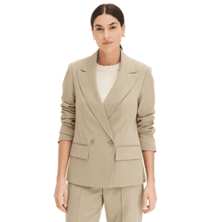 stylischer Damen Ausgeh-Blazer Herbst-Blazer Business-Blazer Baumwoll-Blazer 963735 Khaki