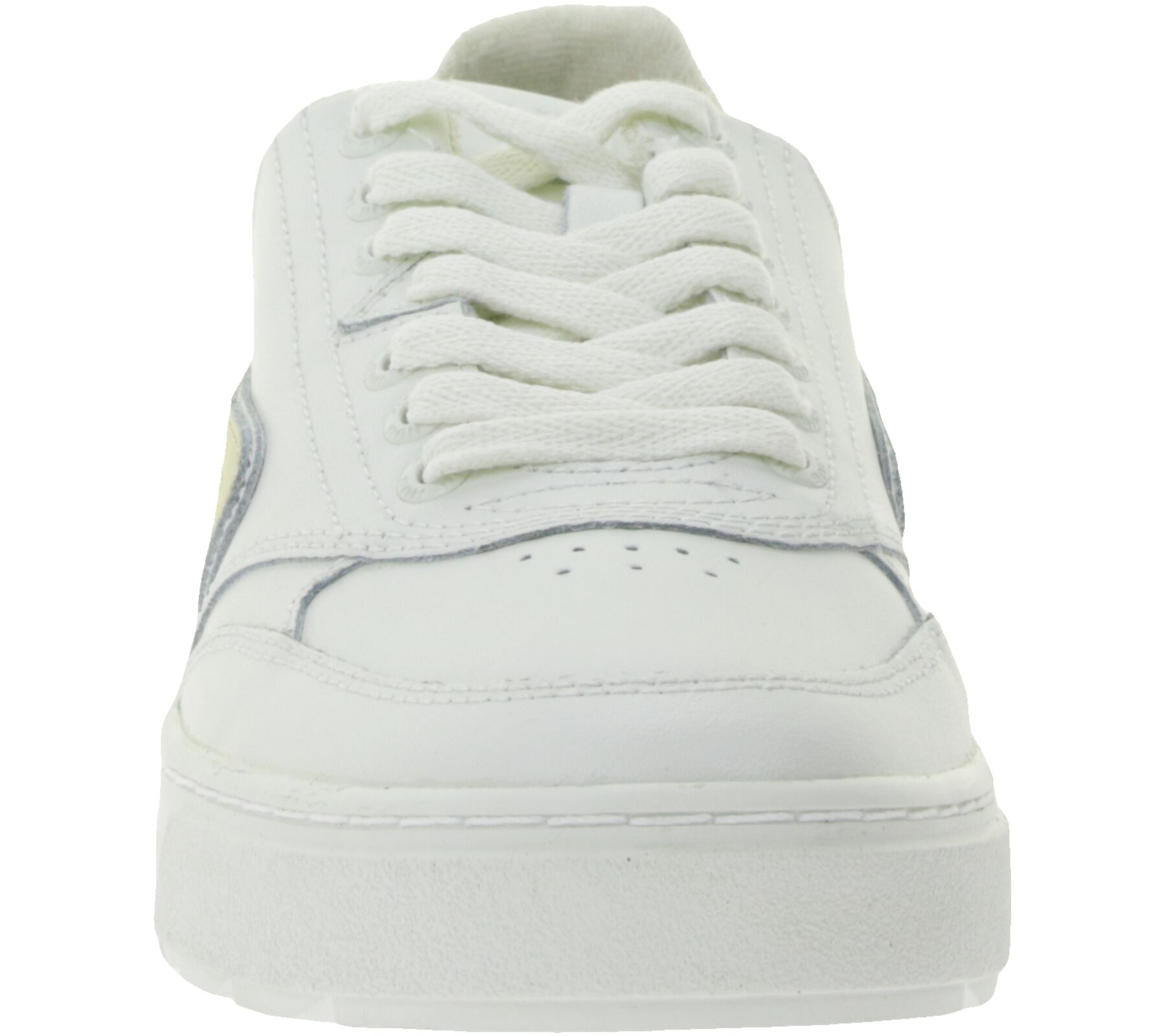 HUB Duke Damen Sneaker mit Terry-F&uuml;tterung Echtleder-Schuhe W50008L31-L10-947 Wei&szlig;/Beige