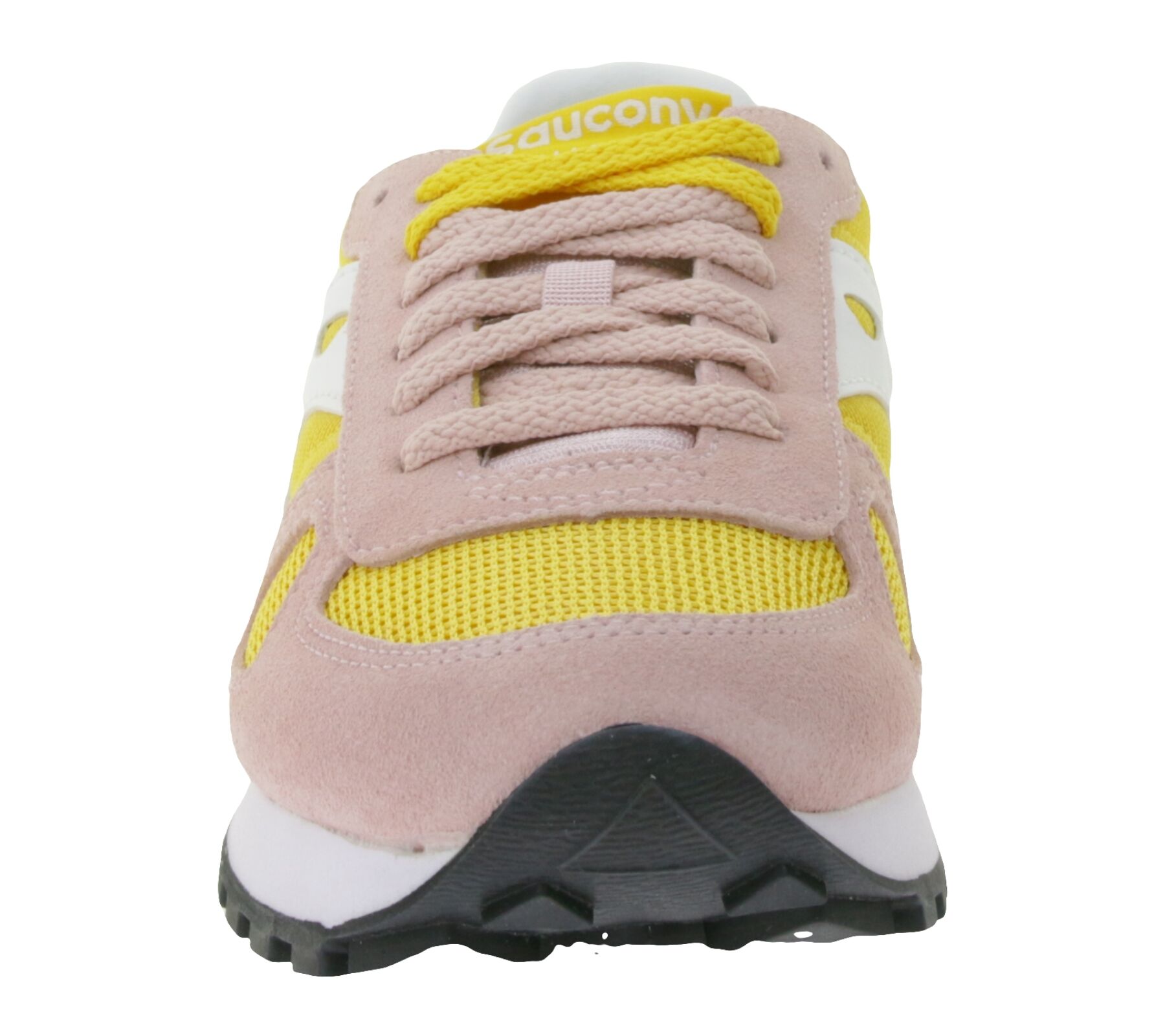 Saucony Shadow Original Damen Sneaker im Retro-Look mit EVA-Zwischensohle Echtleder-Schuhe S1108-835 Rosa/Orange
