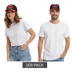 2er Sparpack European League Of Football Helvetic Guards Trucker Caps tiefschwarz/tomatenfarben
