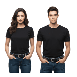 MISFITS Gürtel der Punk-Band für Damen und Herren im Nietengürtel Look mit Totenkopf Freizeit-Gürtel Schwarz