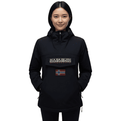 NAPAPIJRI Rainforest Damen Übergangs-Jacke mit nachhaltiger Comfortemp-Synthetikfüllung Windbreaker Wind-Jacke NP0A4GM60411 Schwarz
