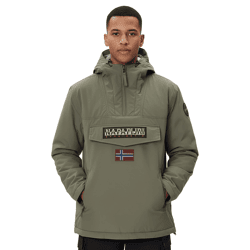 NAPAPIJRI Rainforest Pocket 2 wasserabweisende Anorak-Jacke Winter-Jacke NP0A4GMDG0A1 Khaki-Grün