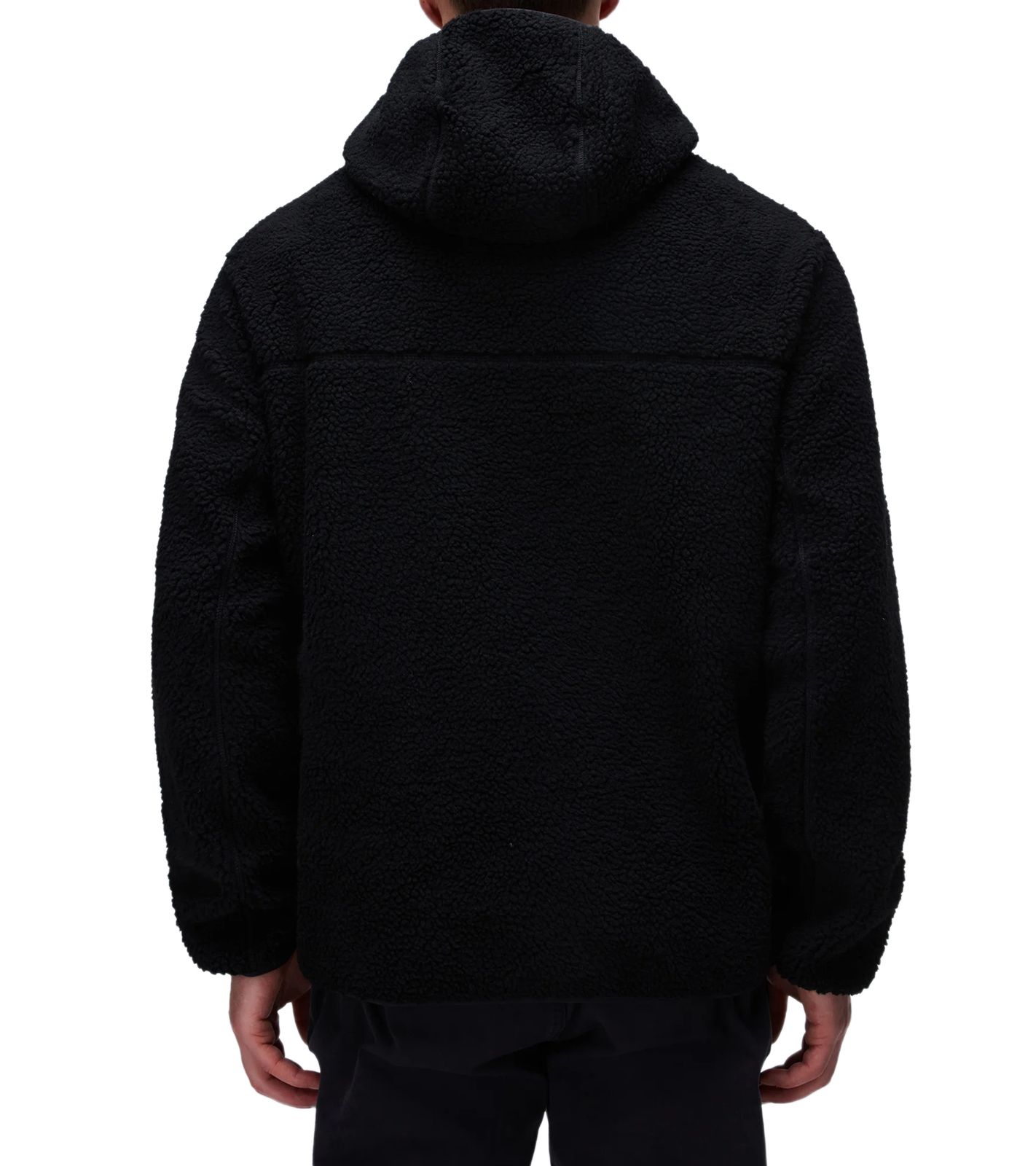 NAPAPIJRI T-Tynik FZH Herren Fleece-Jacke nachhaltige Sweat-Jacke mit seitlichen Eingriffstaschen Fleecejacke NP0A4IA80411 Schwarz