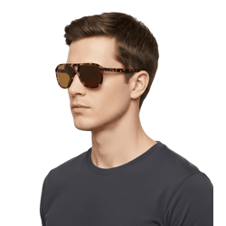 Champion Sonnenbrille Herren Freizeit-Brille verspiegelte Urlaubs-Brille Filterkategorie 3 CU513403 Braun