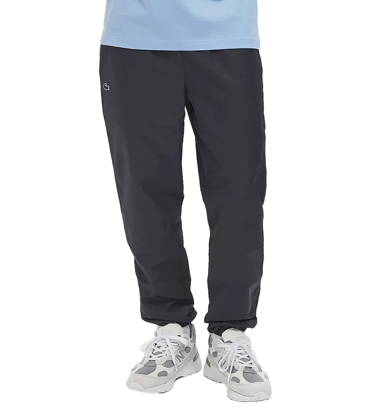 Lacoste Sport Herren Trainings-Hose nachhaltige Jogging-Hose mit elastischem Bund und Kordelzug Sport-Hose XH124T-00 S5T Grau