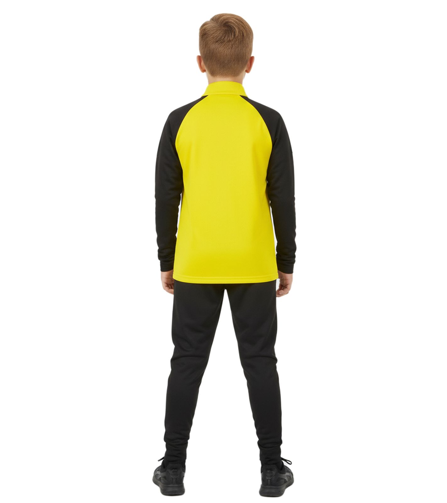 PUMA Teamliga 1/4 Zip Top Kinder Sweatshirt nachhaltiges Trainings-Shirt mit dryCELL Sport-Shirt 657237 07 Gelb