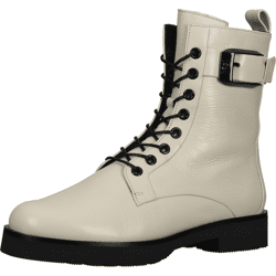 Trendige högl Stiefelette Schnürschuhe für Damen 4-130630 1600 Hautfarben
