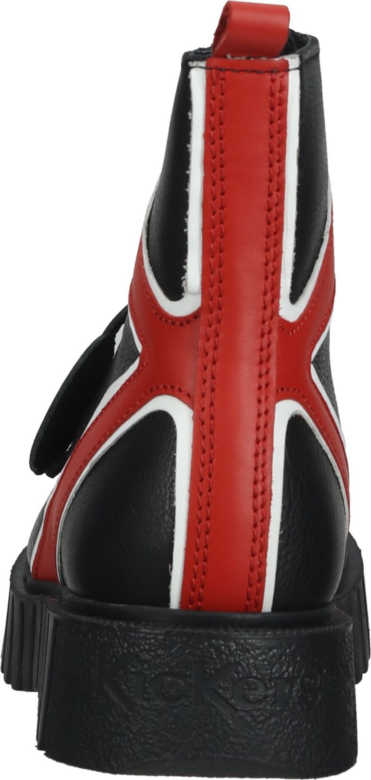 Bequeme Kickers Stiefelette Schn&uuml;rschuhe f&uuml;r Damen 910624-50 83 Schwarz
