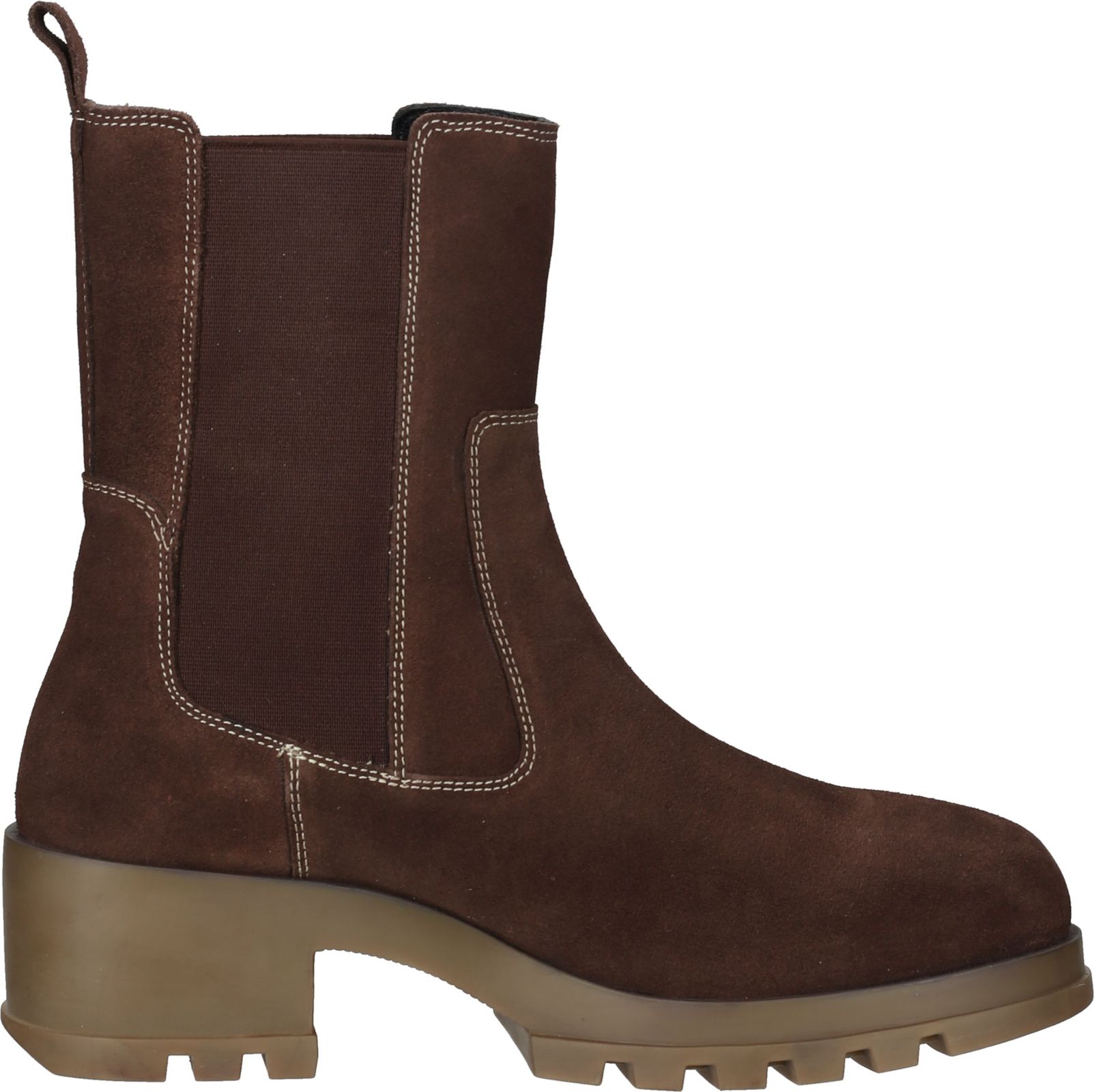 Elegante Kickers Stiefelette Schlupfschuhe f&uuml;r Damen 911550-50 9 Braun