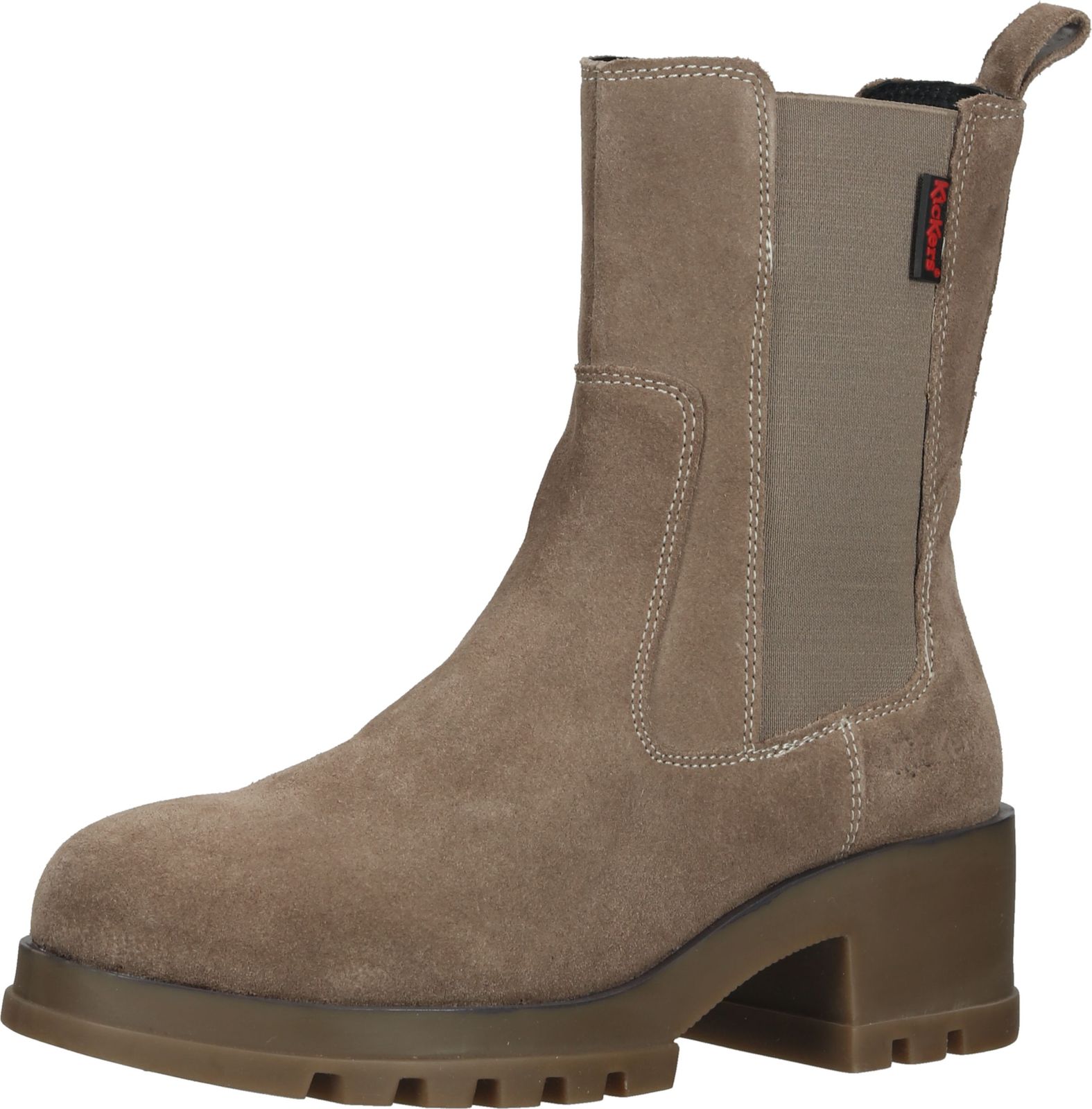 Sportliche Kickers Stiefelette Schlupfschuhe f&uuml;r Damen 911550-50 16 Silber