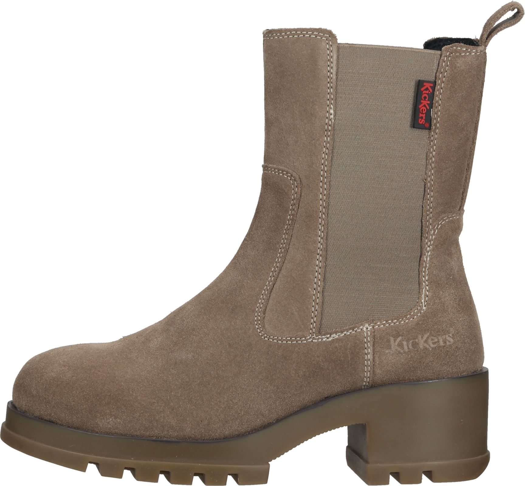 Sportliche Kickers Stiefelette Schlupfschuhe f&uuml;r Damen 911550-50 16 Silber