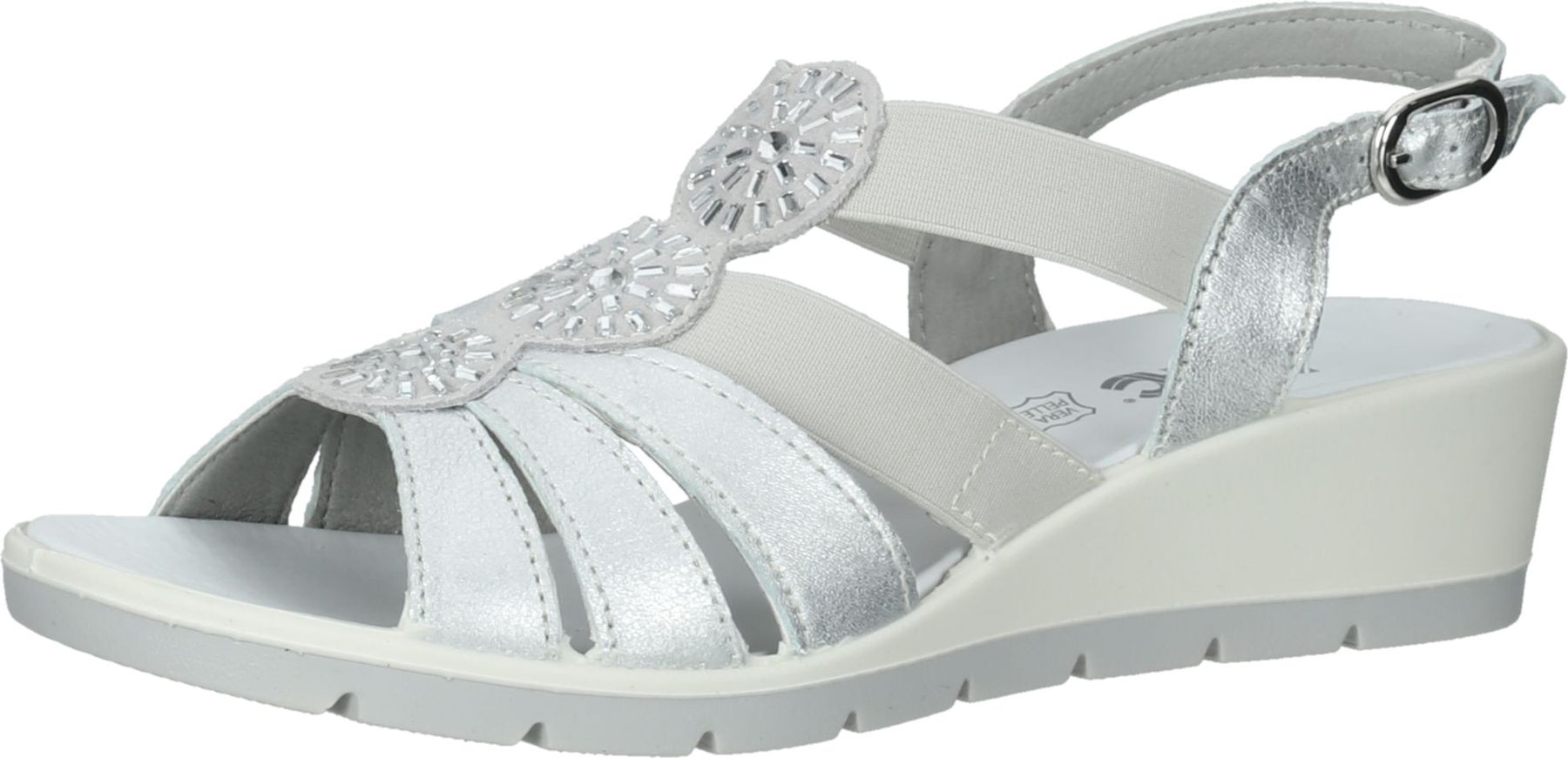 Sportliche IMAC Sandalen Sandalen f&uuml;r Damen 357010 51335-018 Silber