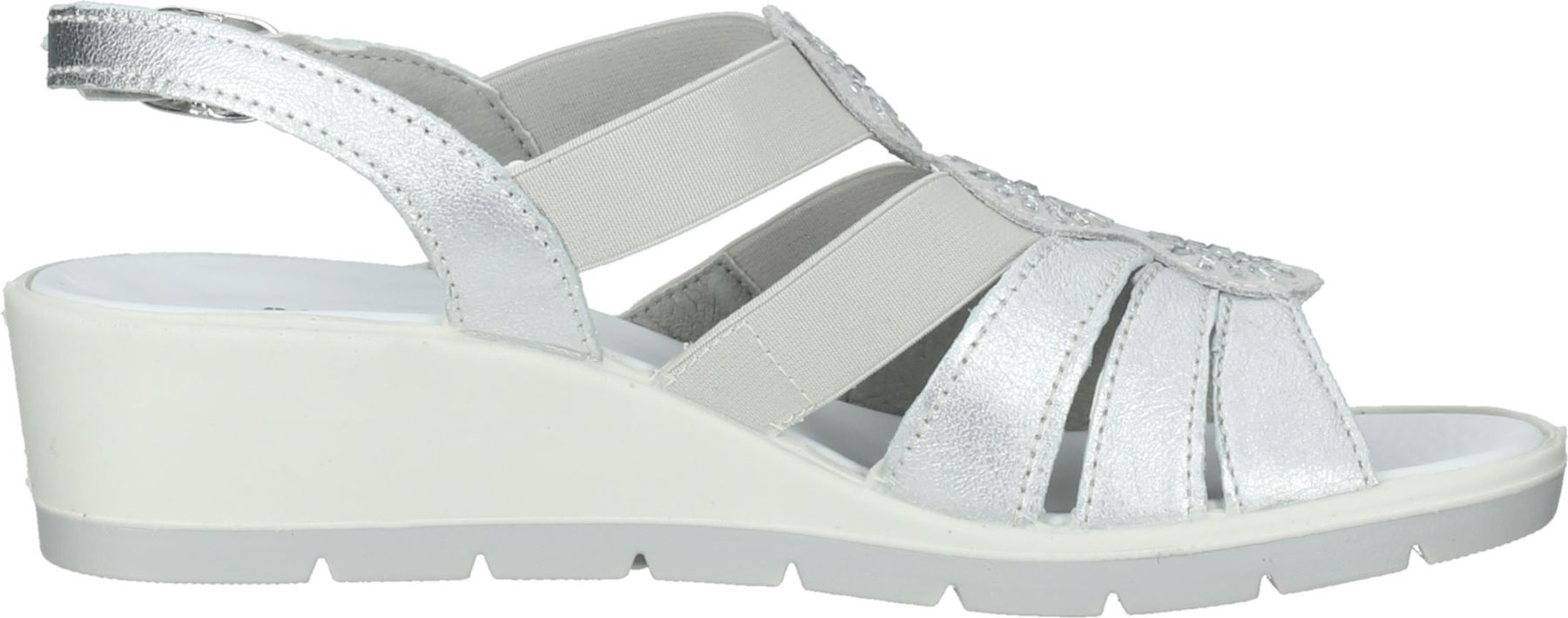 Sportliche IMAC Sandalen Sandalen f&uuml;r Damen 357010 51335-018 Silber