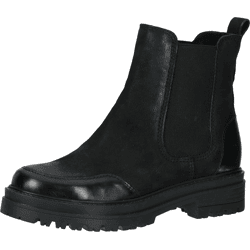 Elegante Sansibar Stiefelette Schlupfschuhe für Damen 1101069 01 Schwarz