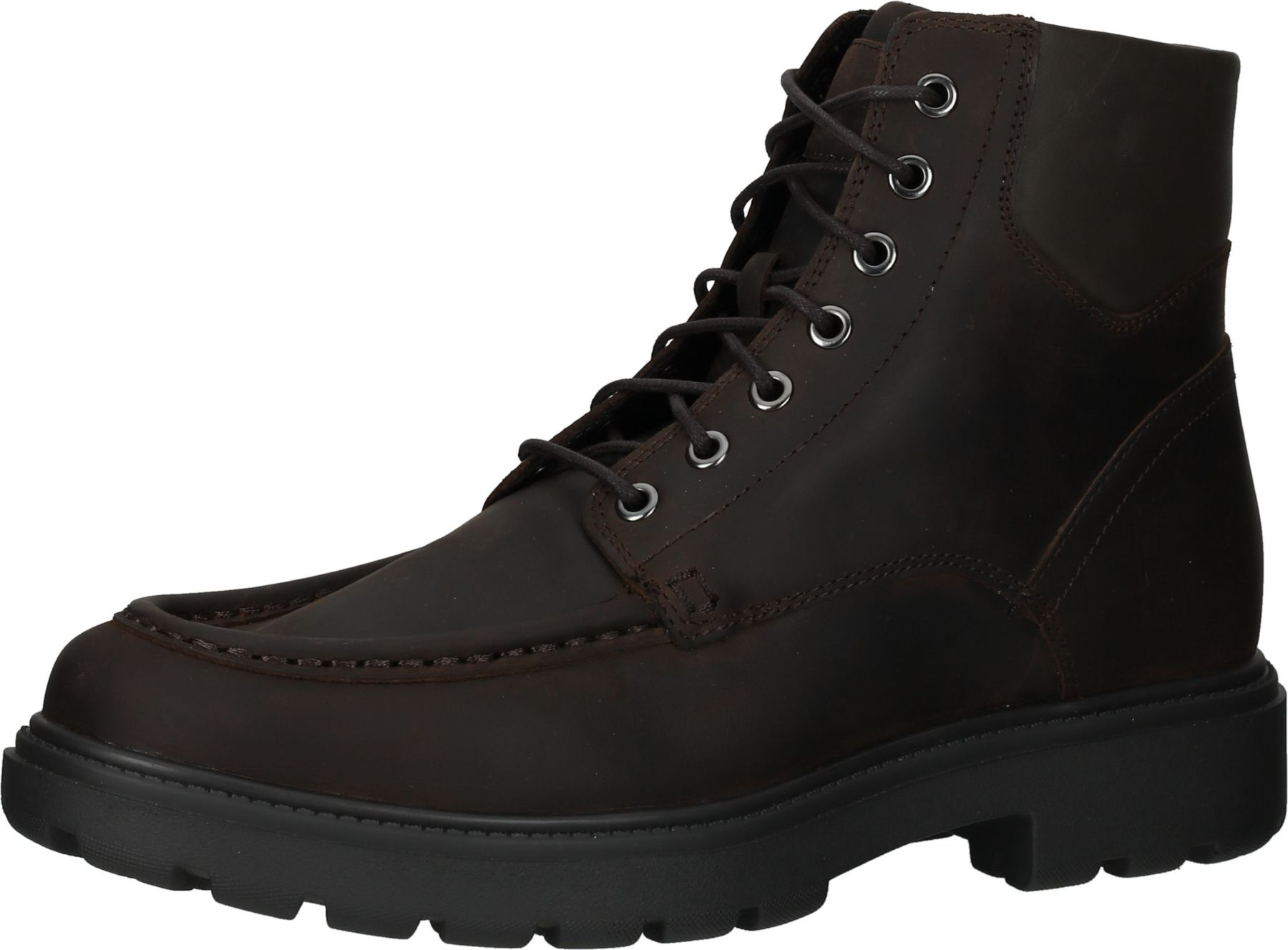 Sportliche GEOX Stiefelette Schn&uuml;rschuhe f&uuml;r Herren U36FRE 000FF C6009 Braun