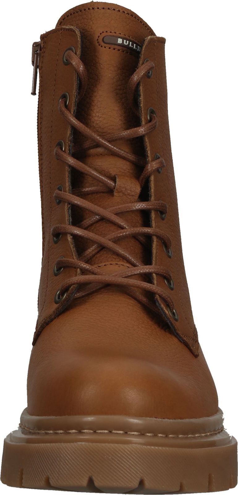 Trendige BULLBOXER Stiefelette Schn&uuml;rschuhe f&uuml;r Damen 610504E6LC NUTT Braun