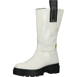Modische FLY London Stiefel Stiefel für Damen P144882 001 Weiß