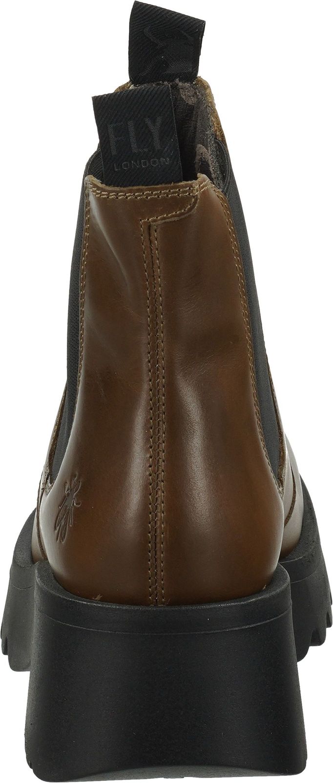 Trendige FLY London Stiefelette Schlupfschuhe f&uuml;r Damen P144789 005 Braun