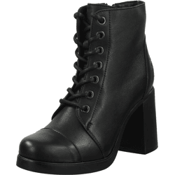 Elegante FLY London Stiefelette Schnürschuhe für Damen P144989 000 Schwarz