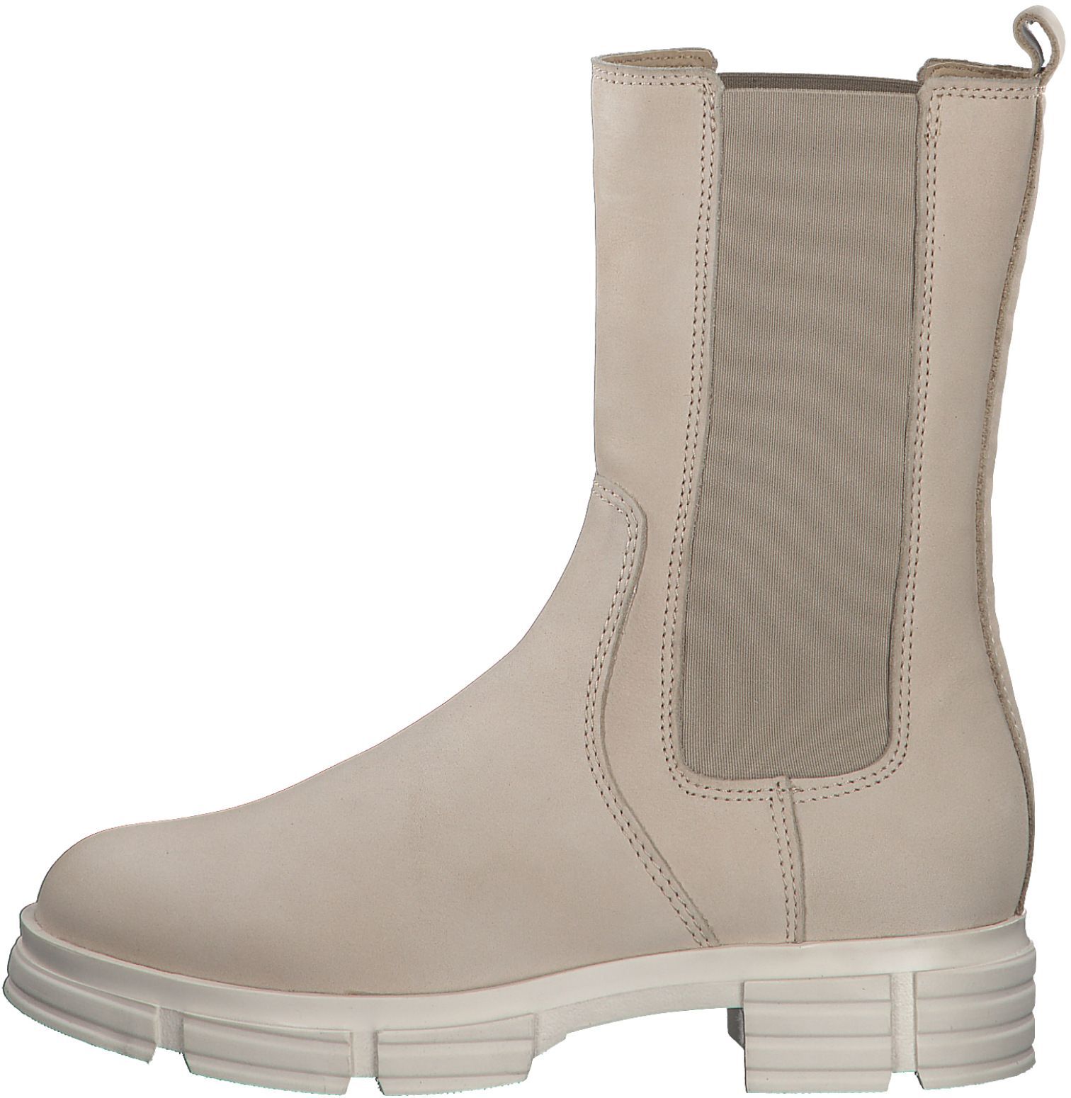 Trendige s.Oliver Stiefelette Schlupfschuhe f&uuml;r Damen 5-5-25488-29 407 Beige
