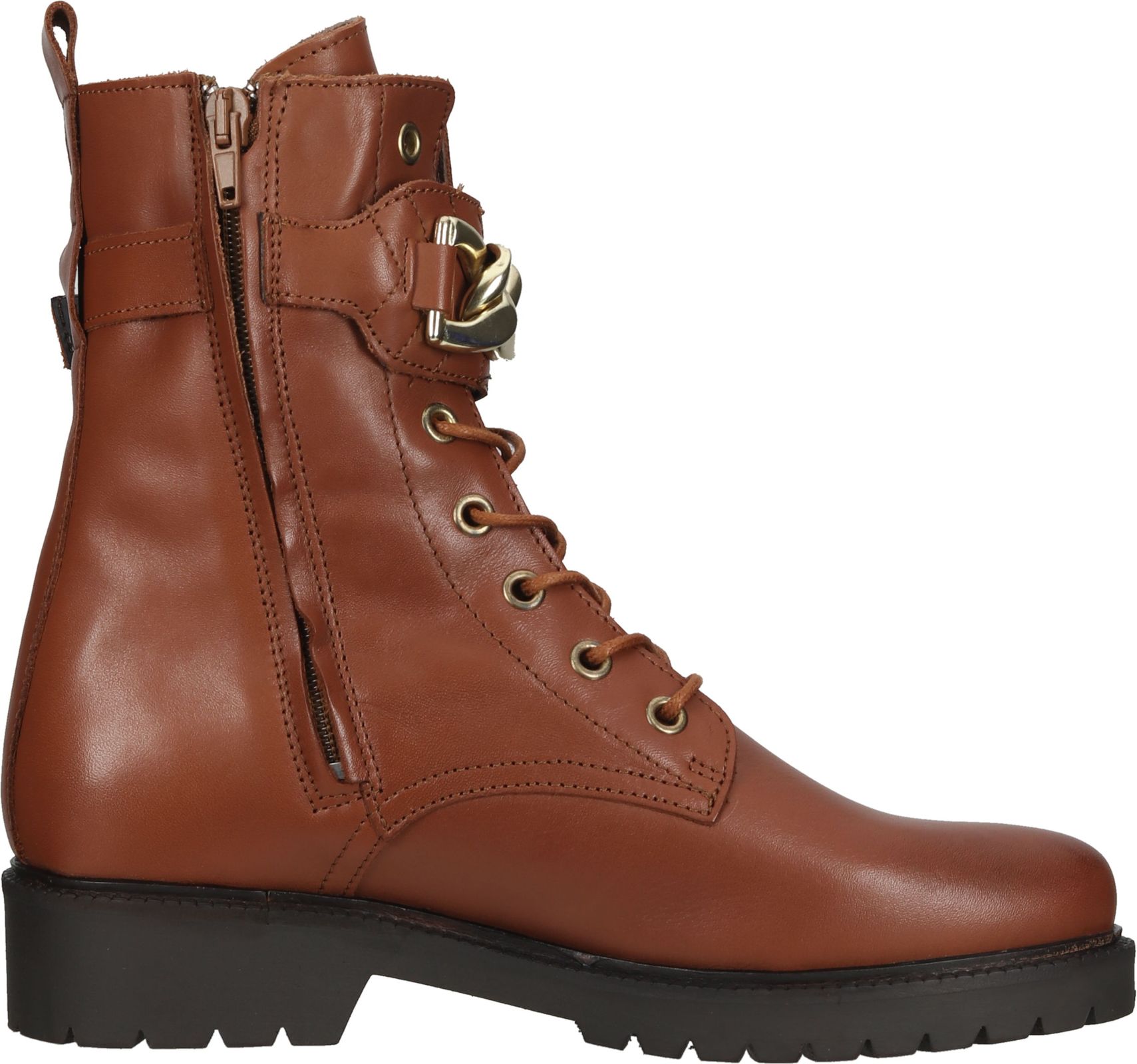 Vielseitige SCAPA Stiefelette Schn&uuml;rschuhe f&uuml;r Damen 21/6665 530 Braun