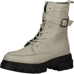 Bequeme SCAPA Stiefelette Schnürschuhe für Damen 21/6683P 120 Beige