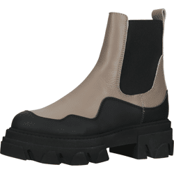 Trendige Steve Madden Stiefelette Schlupfschuhe für Damen Merilyn SM11001689-GRB Schwarz