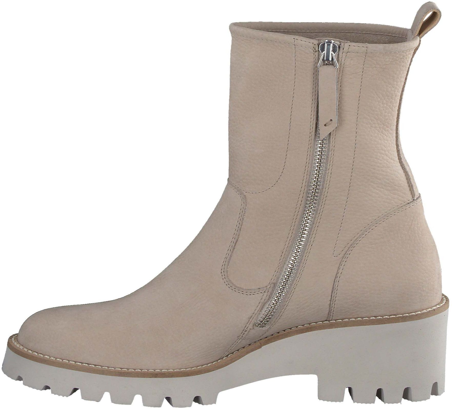 Trendige paul green Stiefelette Stiefelette f&uuml;r Damen 9017-042 Beige