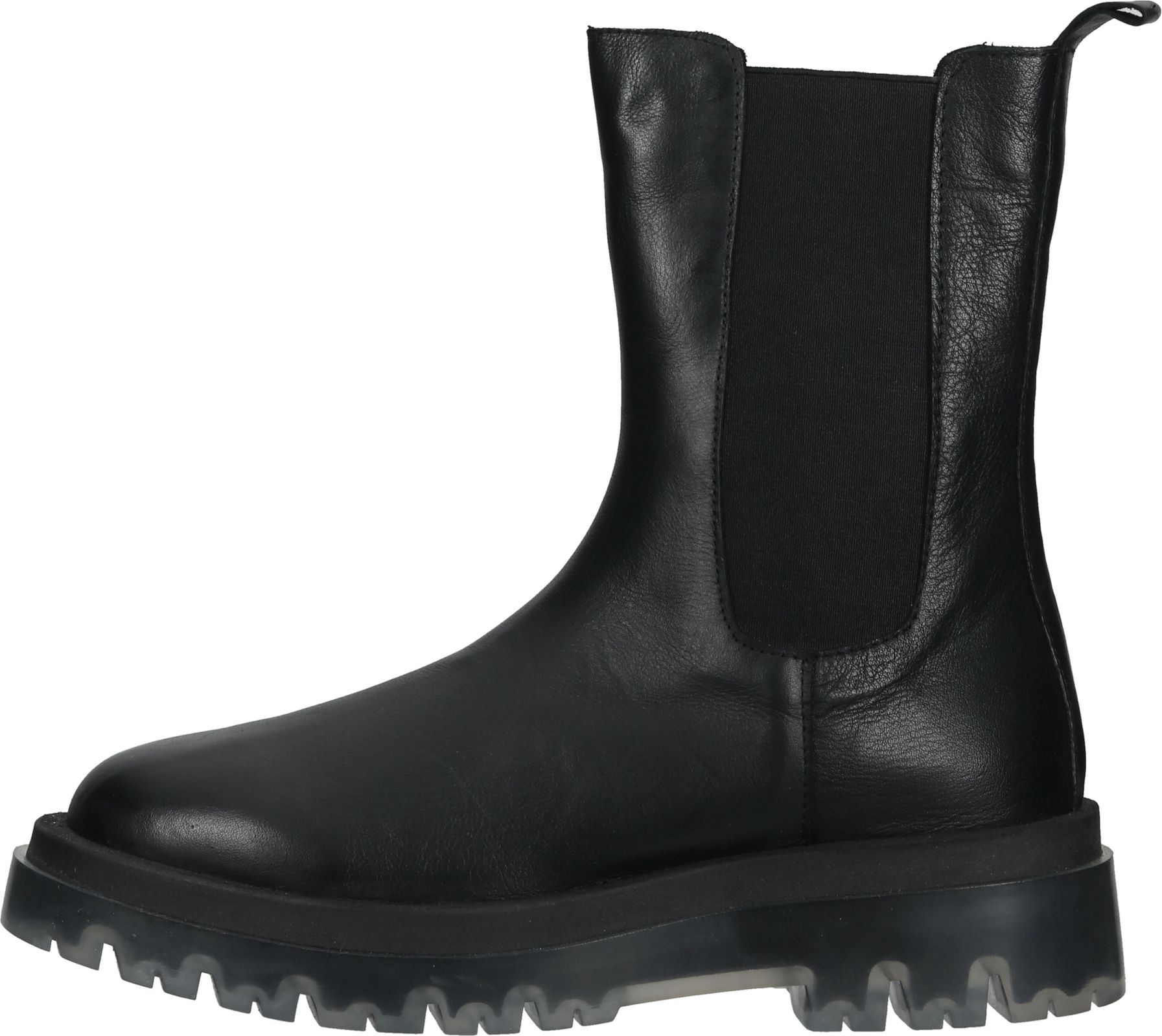 Bequeme LAZAMANI Stiefelette Schlupfschuhe f&uuml;r Damen 67.071 black Schwarz