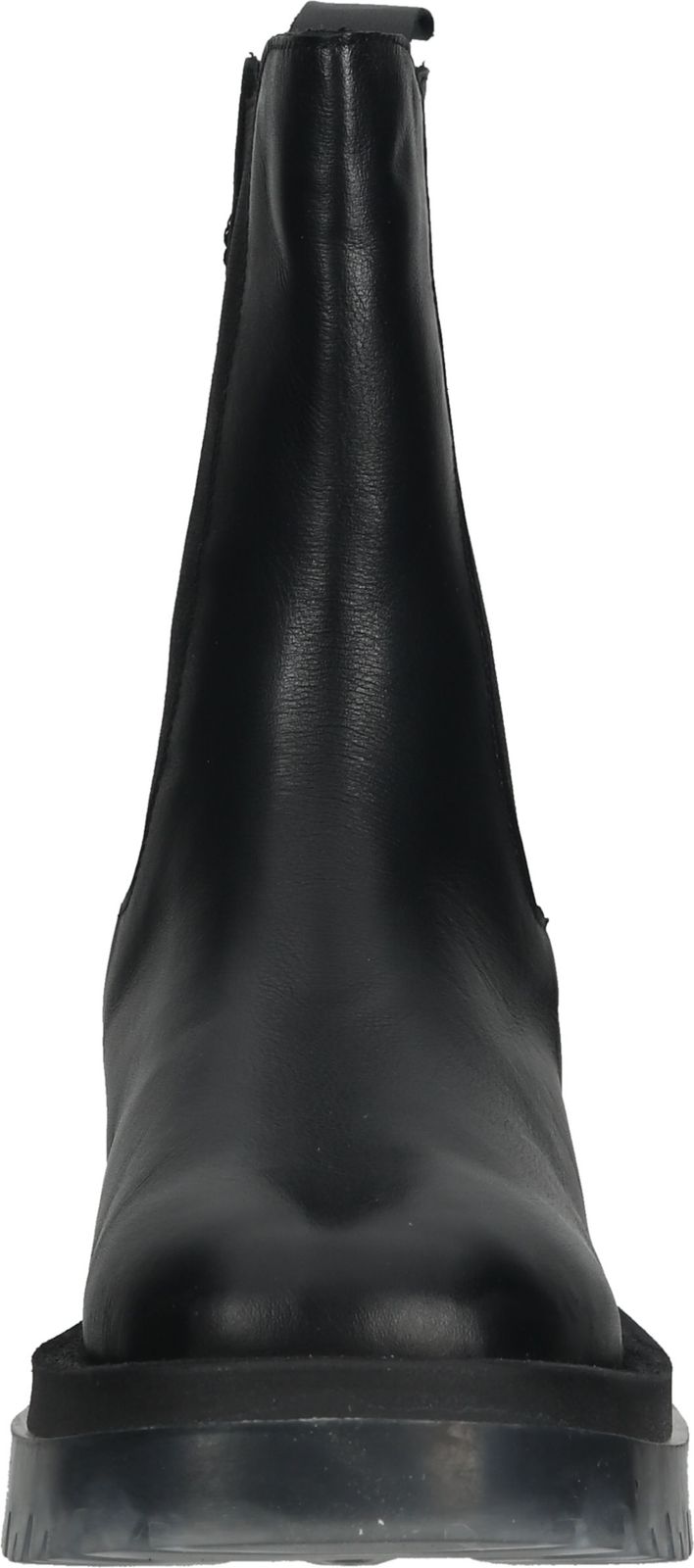 Bequeme LAZAMANI Stiefelette Schlupfschuhe f&uuml;r Damen 67.071 black Schwarz
