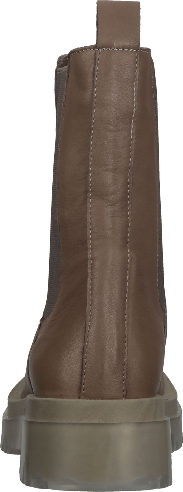 Elegante LAZAMANI Stiefelette Schlupfschuhe f&uuml;r Damen 67.071 taupe Beige