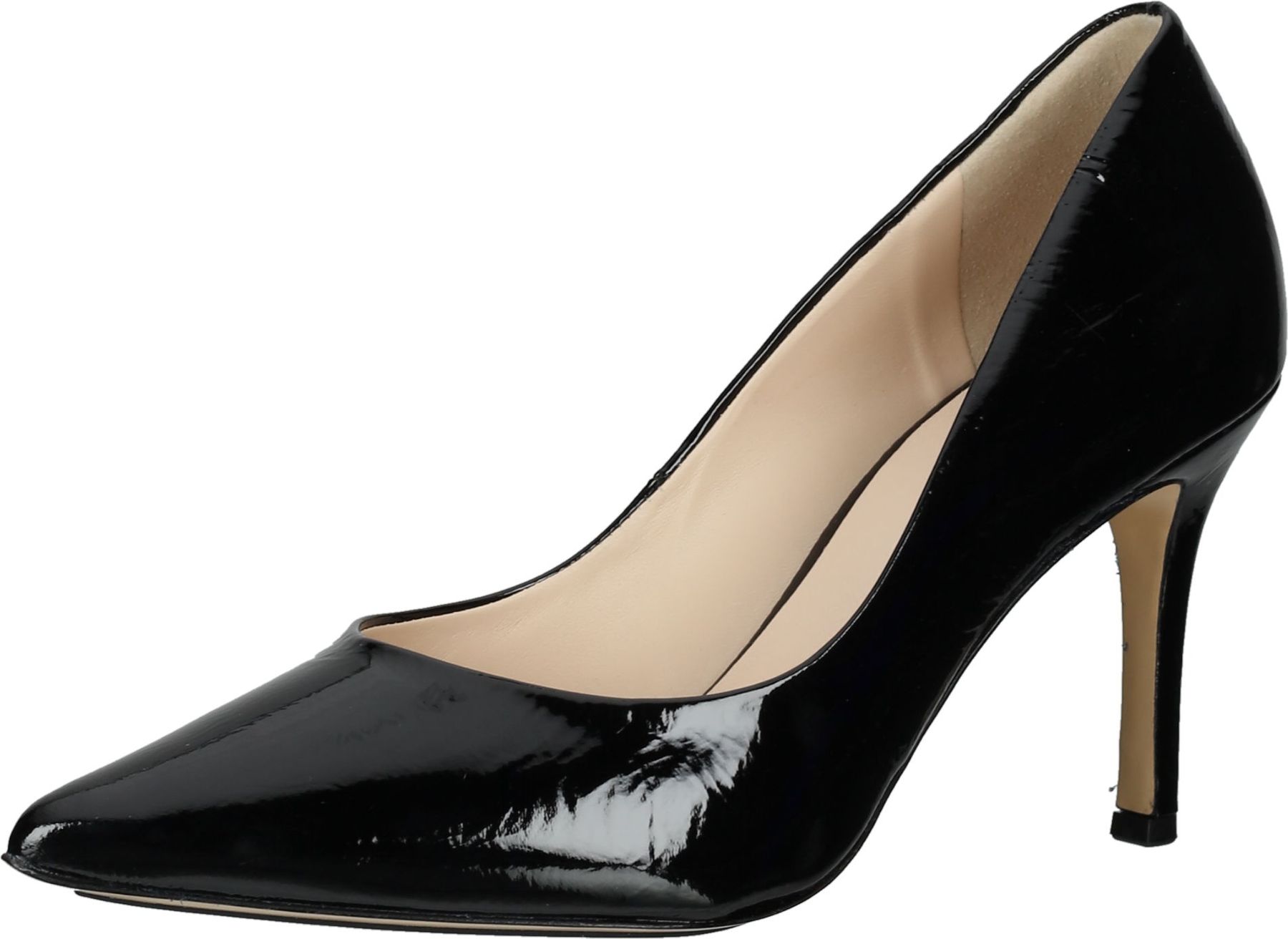 Sportliche h&ouml;gl Pumps Schlupfschuhe f&uuml;r Damen 6-187004 0100 Schwarz
