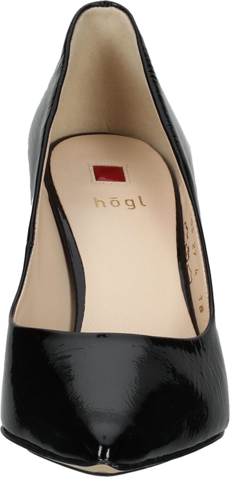 Sportliche h&ouml;gl Pumps Schlupfschuhe f&uuml;r Damen 6-187004 0100 Schwarz